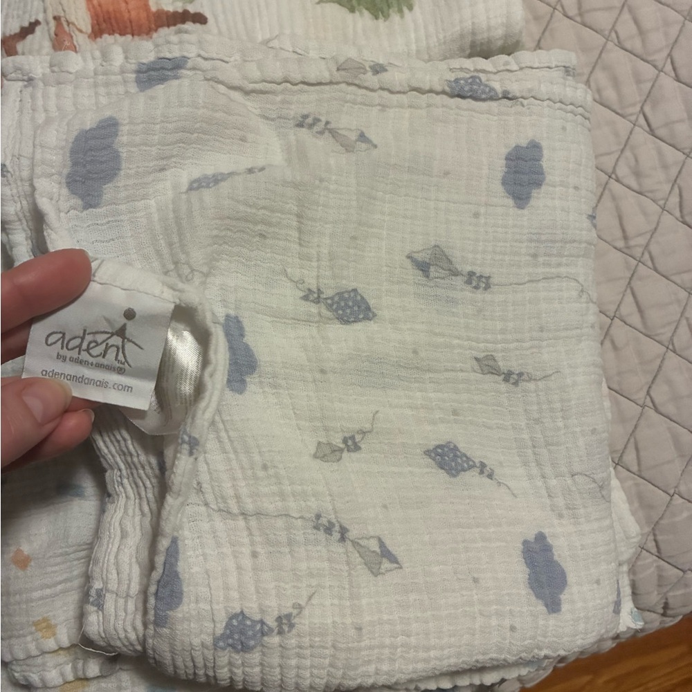 6 baby muslin swaddle blankets - Picture 6 of 9